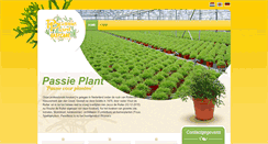 Desktop Screenshot of passieplant.nl